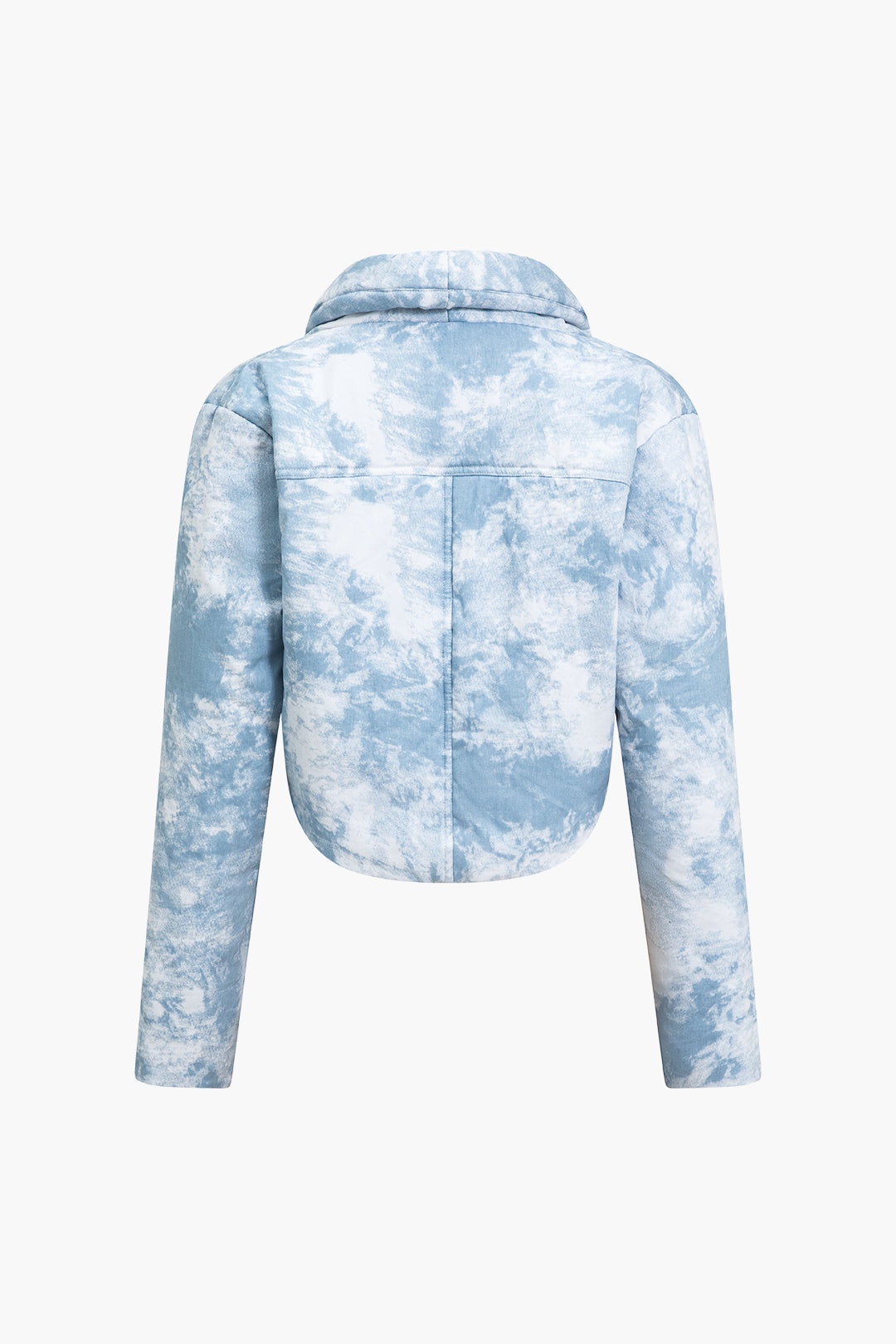 Çoklu Renkli TieDye Kapitone Şişme Polyester Kaban