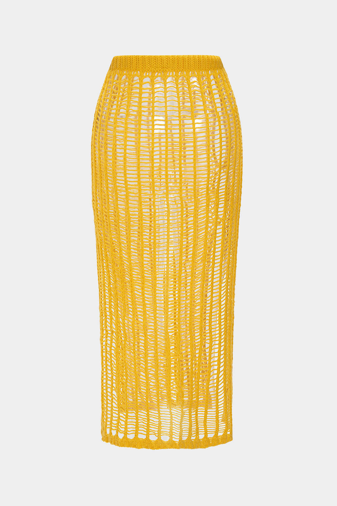 Örgü Delikli Yarık Etek