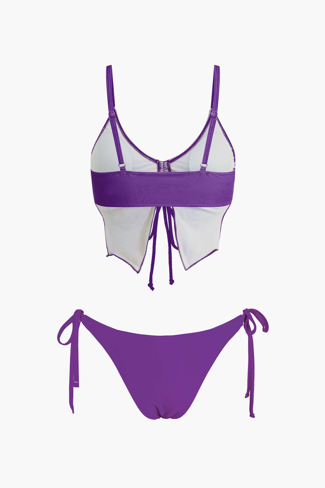 Kelebek Desenli Bikini Seti