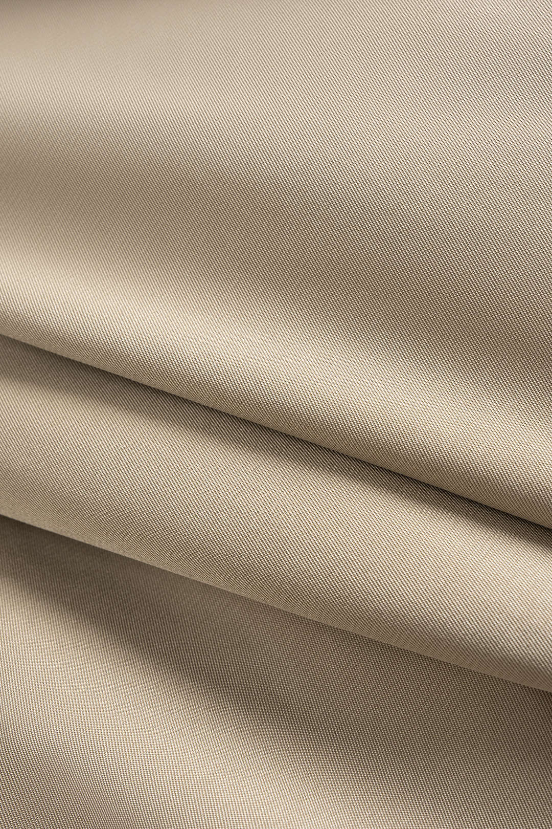 Gri Polyester Terylene Karışımı Kapüşonlu Fermarlı Ceket