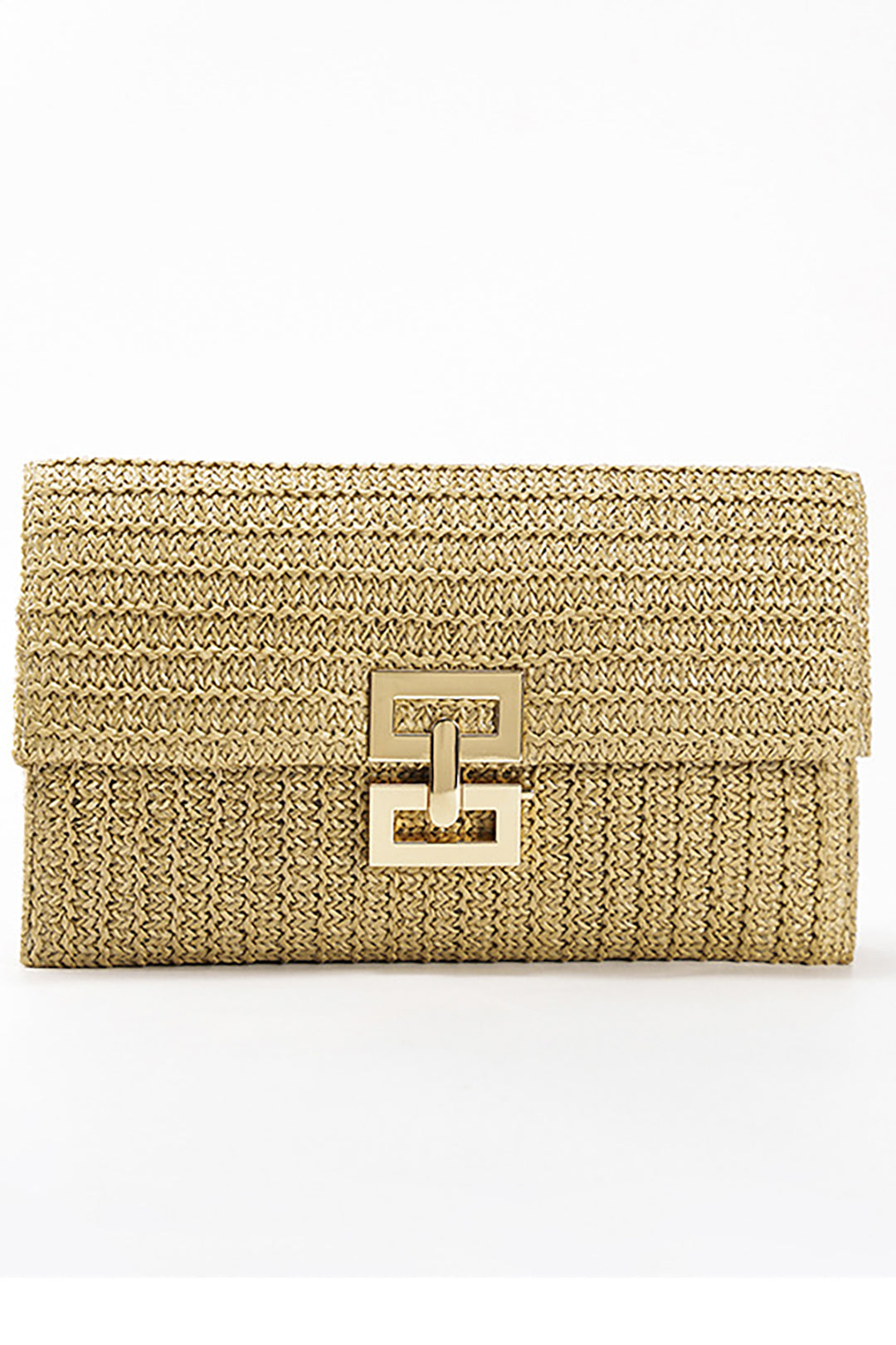 Saman Dokuma Clutch Çanta