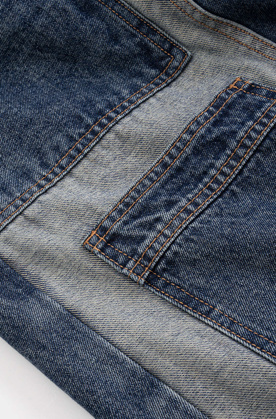 Mavi Patchwork Denim Barrel Kesim Pantolon Premium
