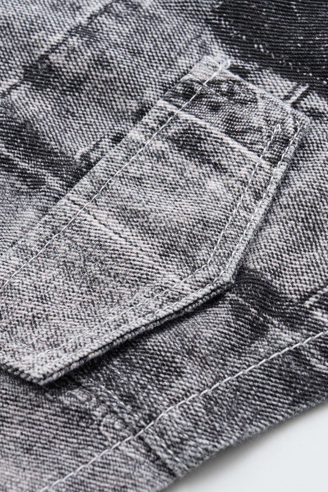 KoyuÇivitMavimsiTonları V Yaka Denim Yelek Sahte Cepli