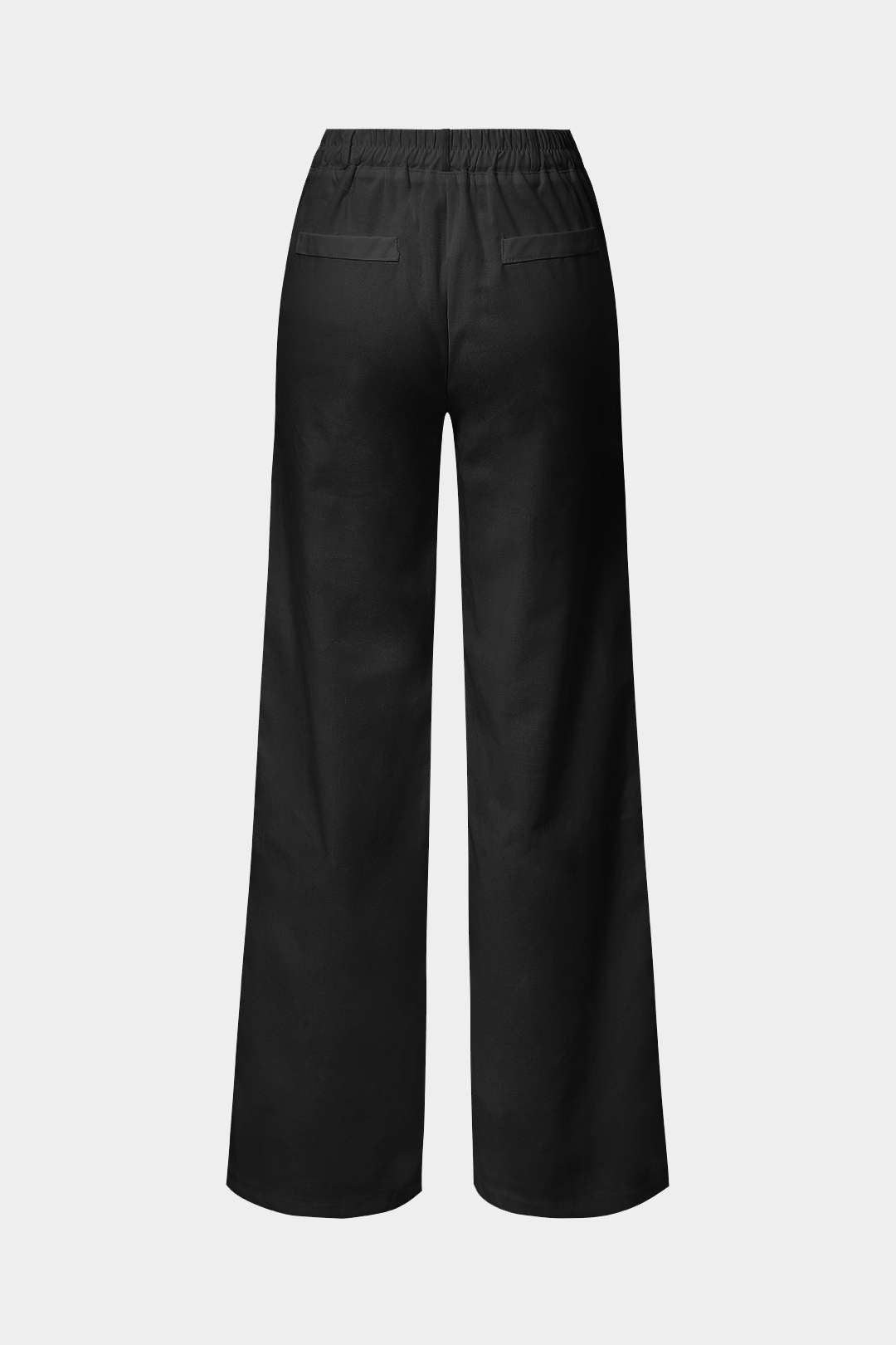 Basic Keten Karışım Düz Kesim Pantolon