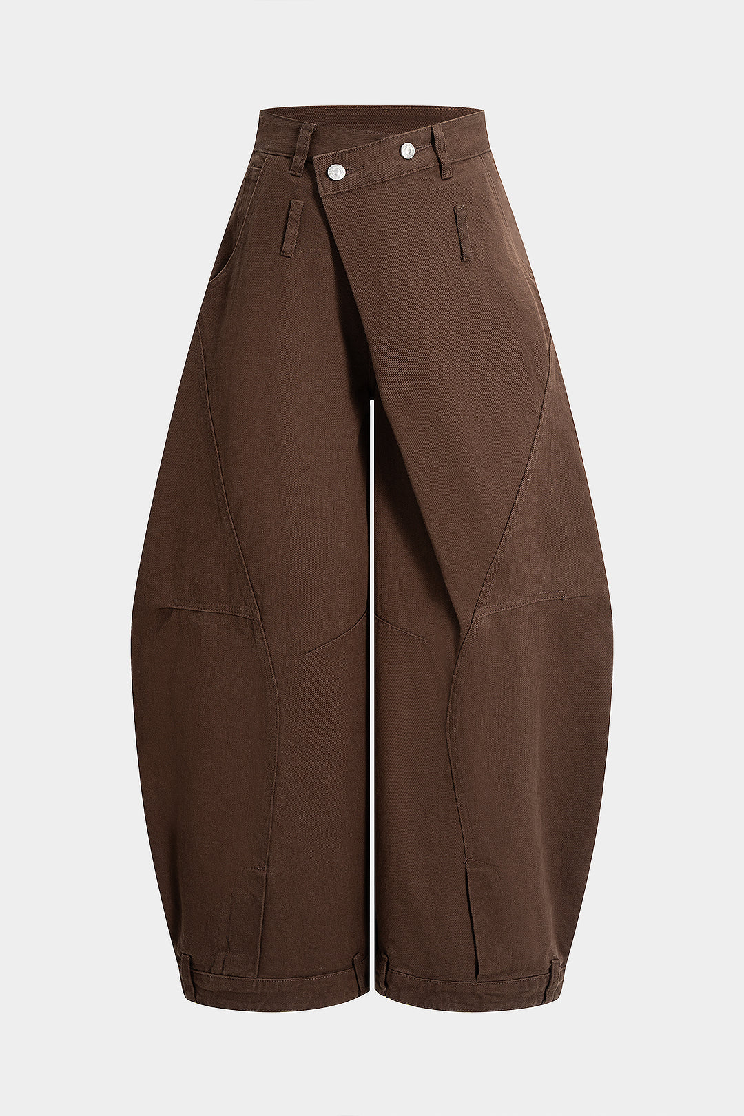 Koyu Mavi Yüksek Bel Denim Pantolon