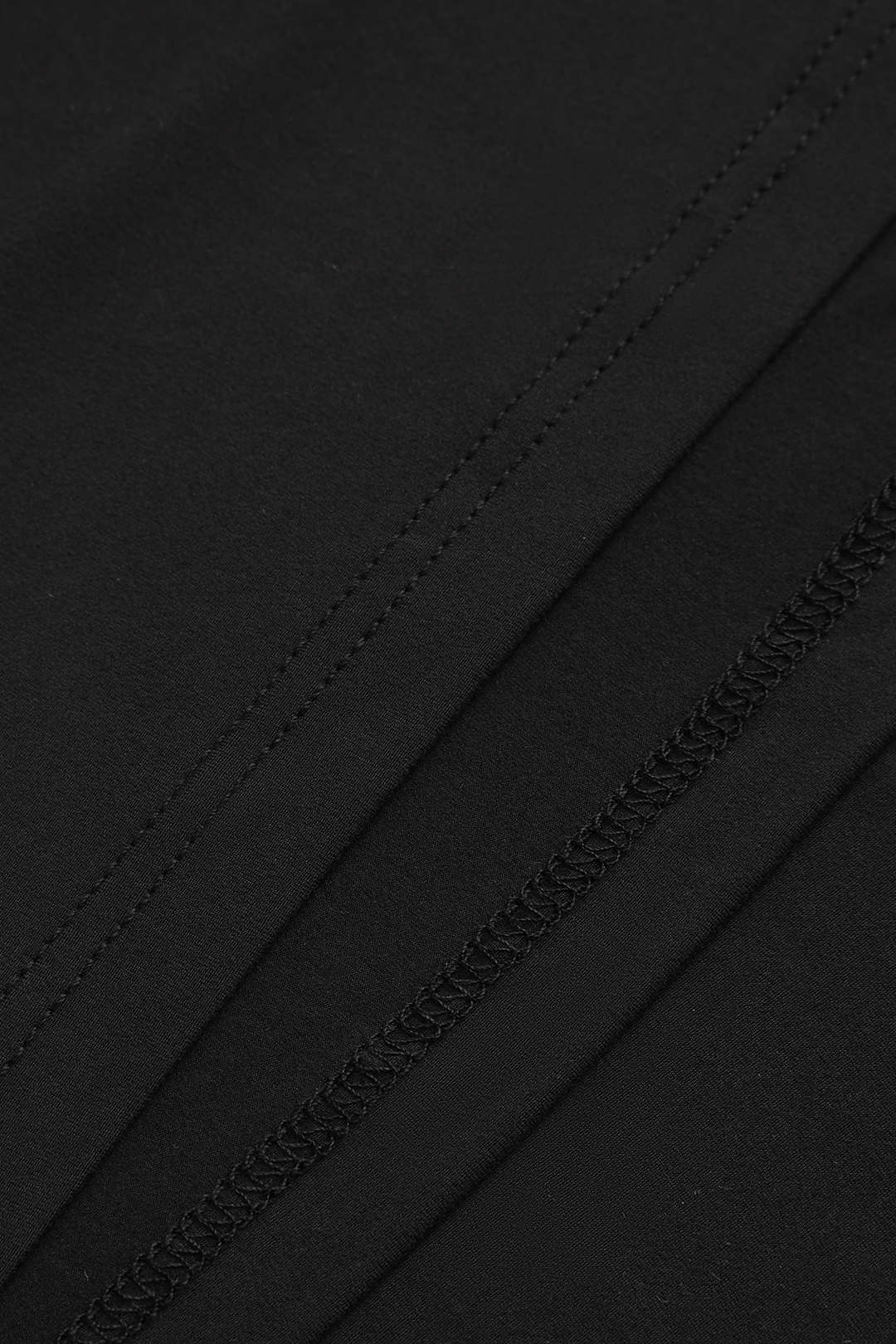 Büzgülü Yaka Uzun Kollu Bluz Polyester Elastan Karışım