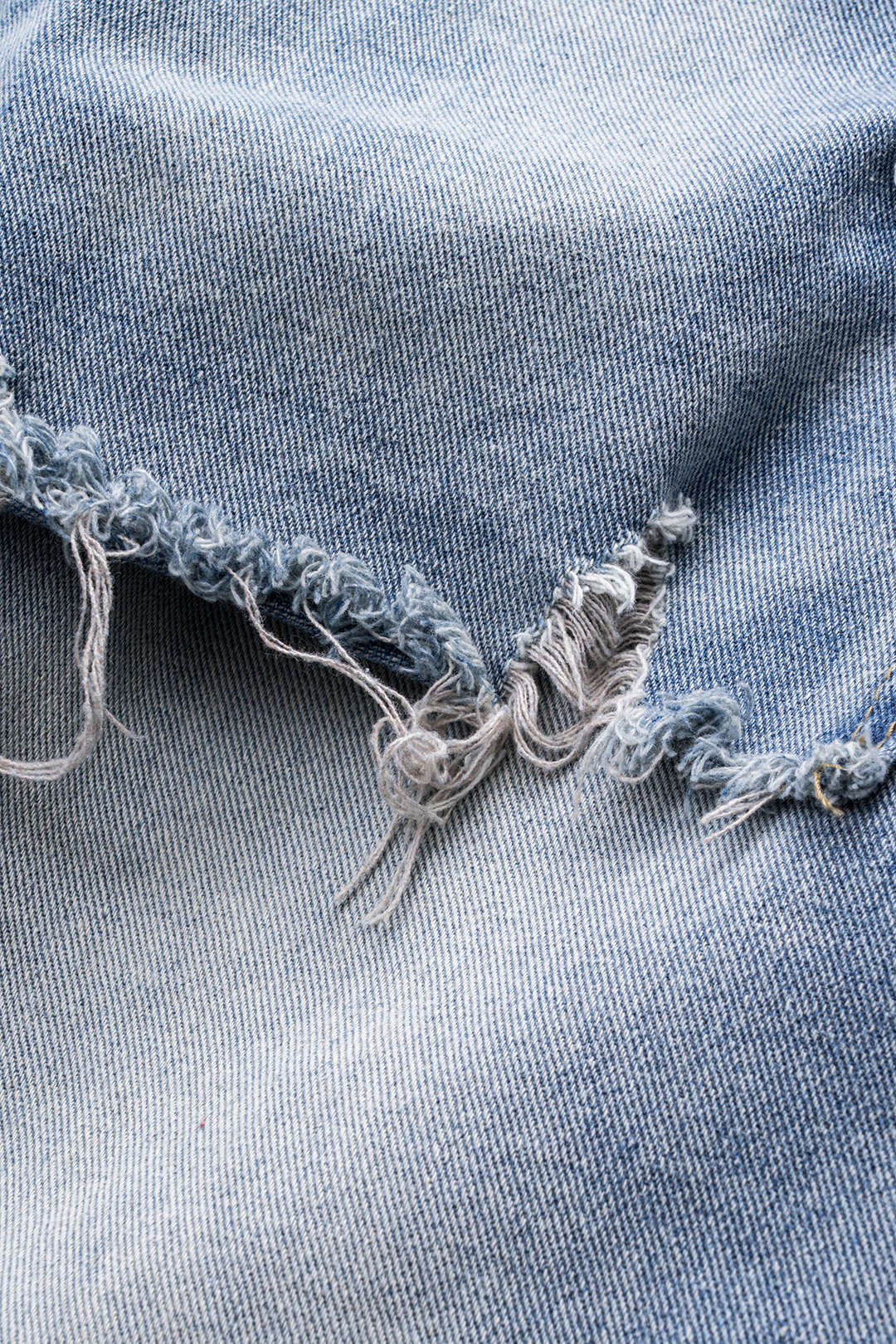 Denim Patchwork Düz Paça Jeanler