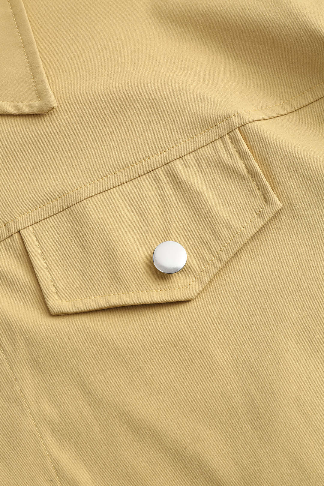 Koyu Gri DüğmeliCepli Polyester Karışımlı Şık Ceket