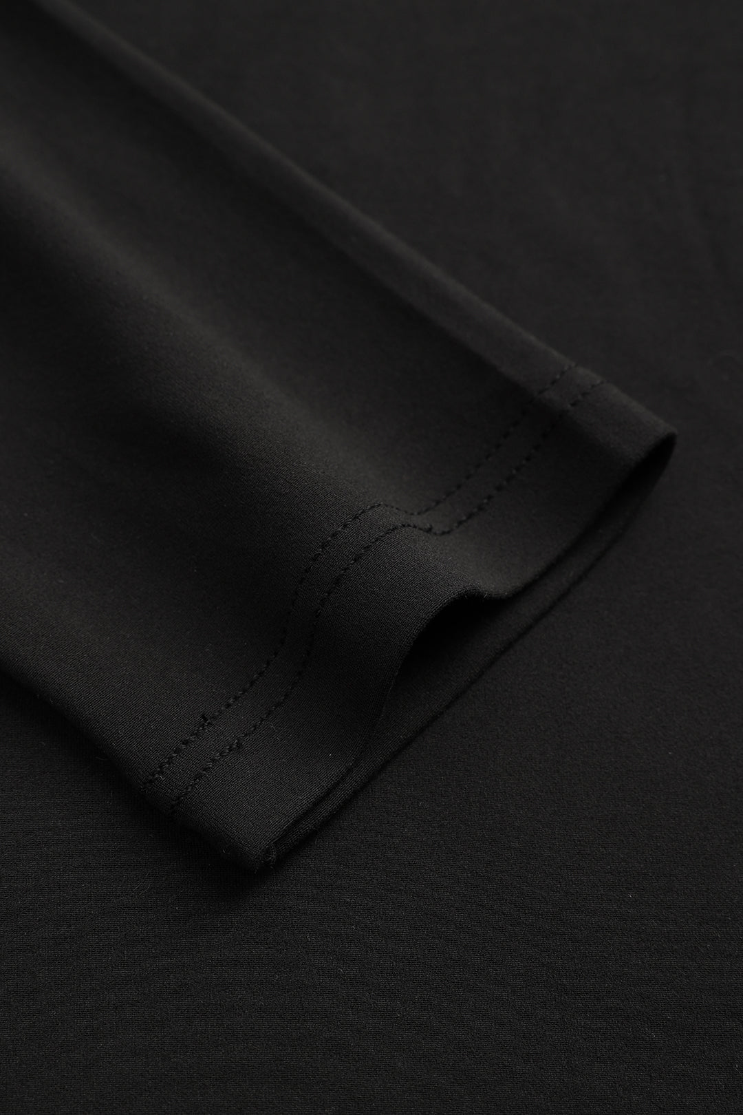 Büzgülü Yaka Uzun Kollu Bluz Polyester Elastan Karışım