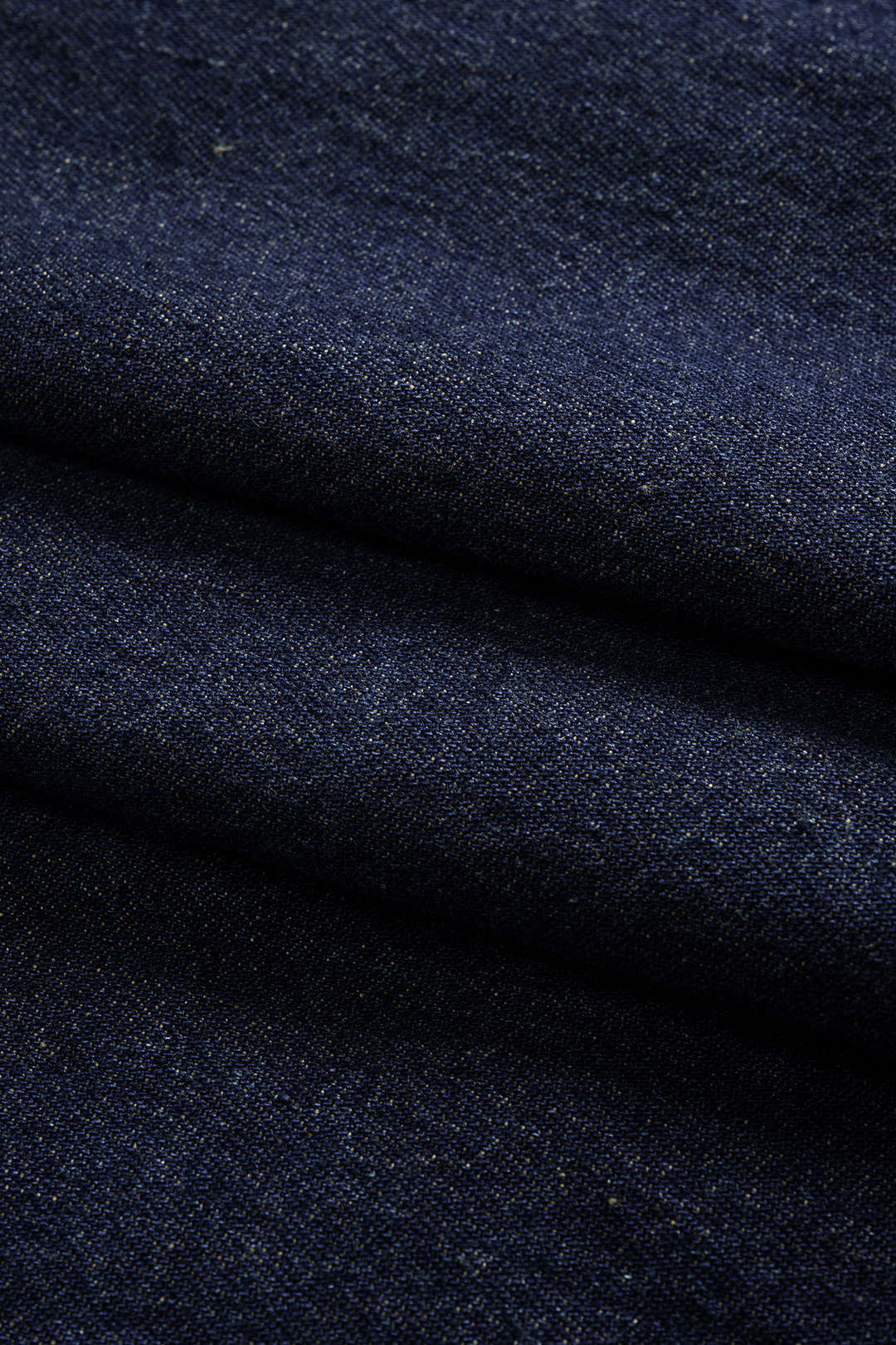 ÇokKoyu Lacivert Denim Asimetrik Gümüş Tokalı Kaban