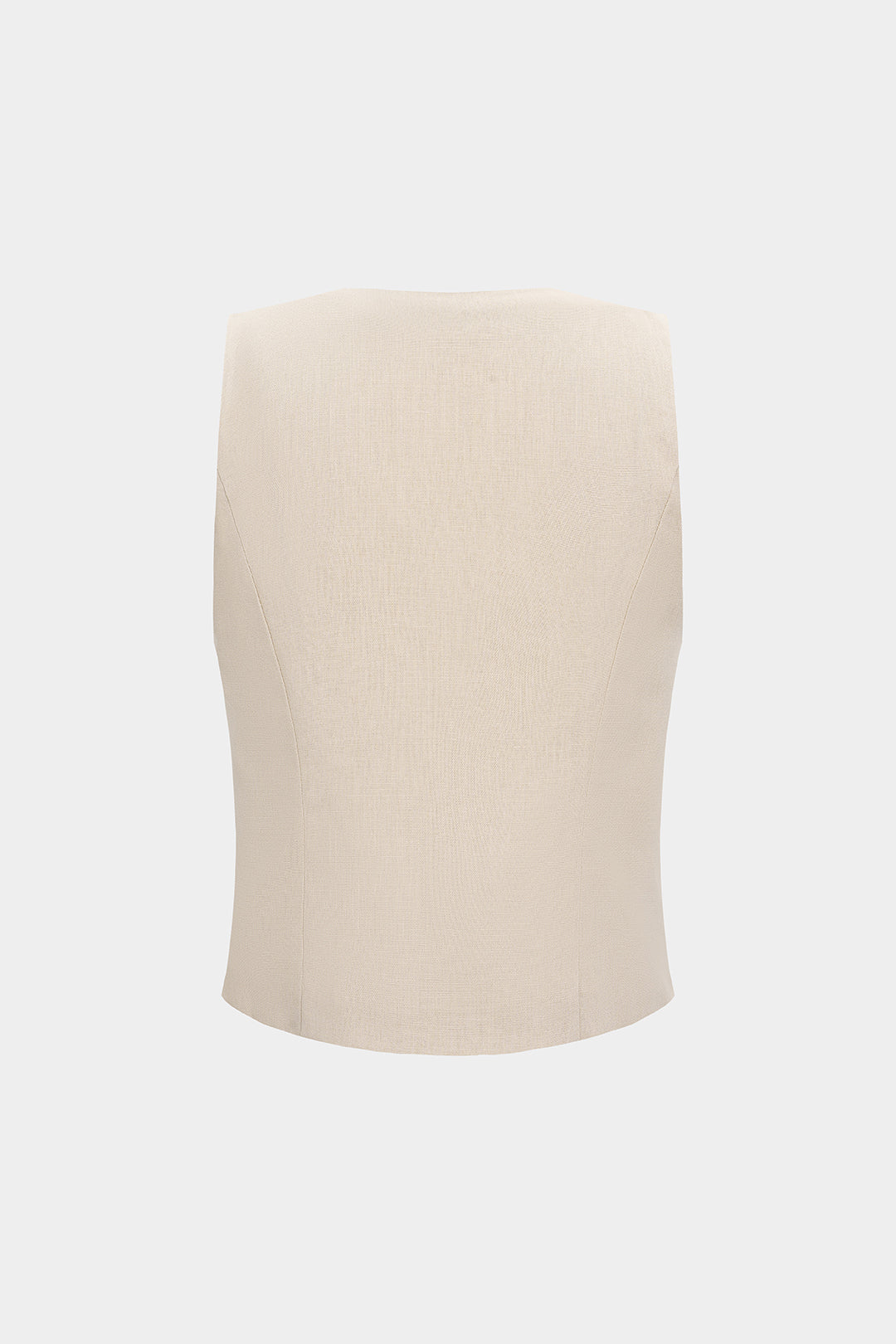 Gümüş Boncuklu Ön Bağlamalı Polyester Karışımlı Yelek