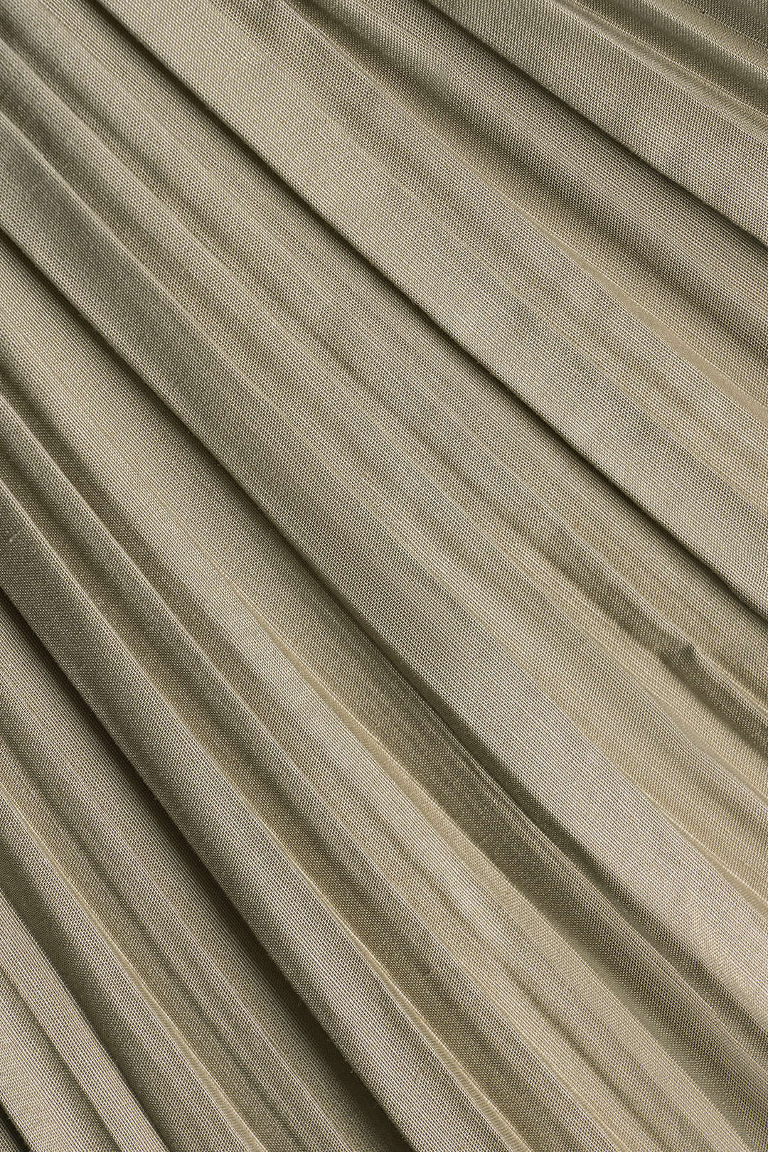 Siyah Pilesli Fırfırlı Bağcıklı Polyester Karışımı Ceket