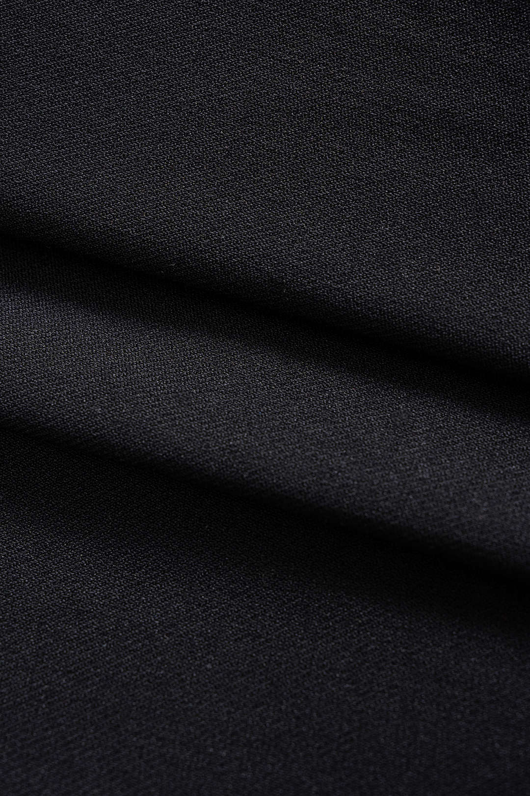 Koyu Siyah Tek Omuz Düğmeli Arka Açık Minimal Yelek