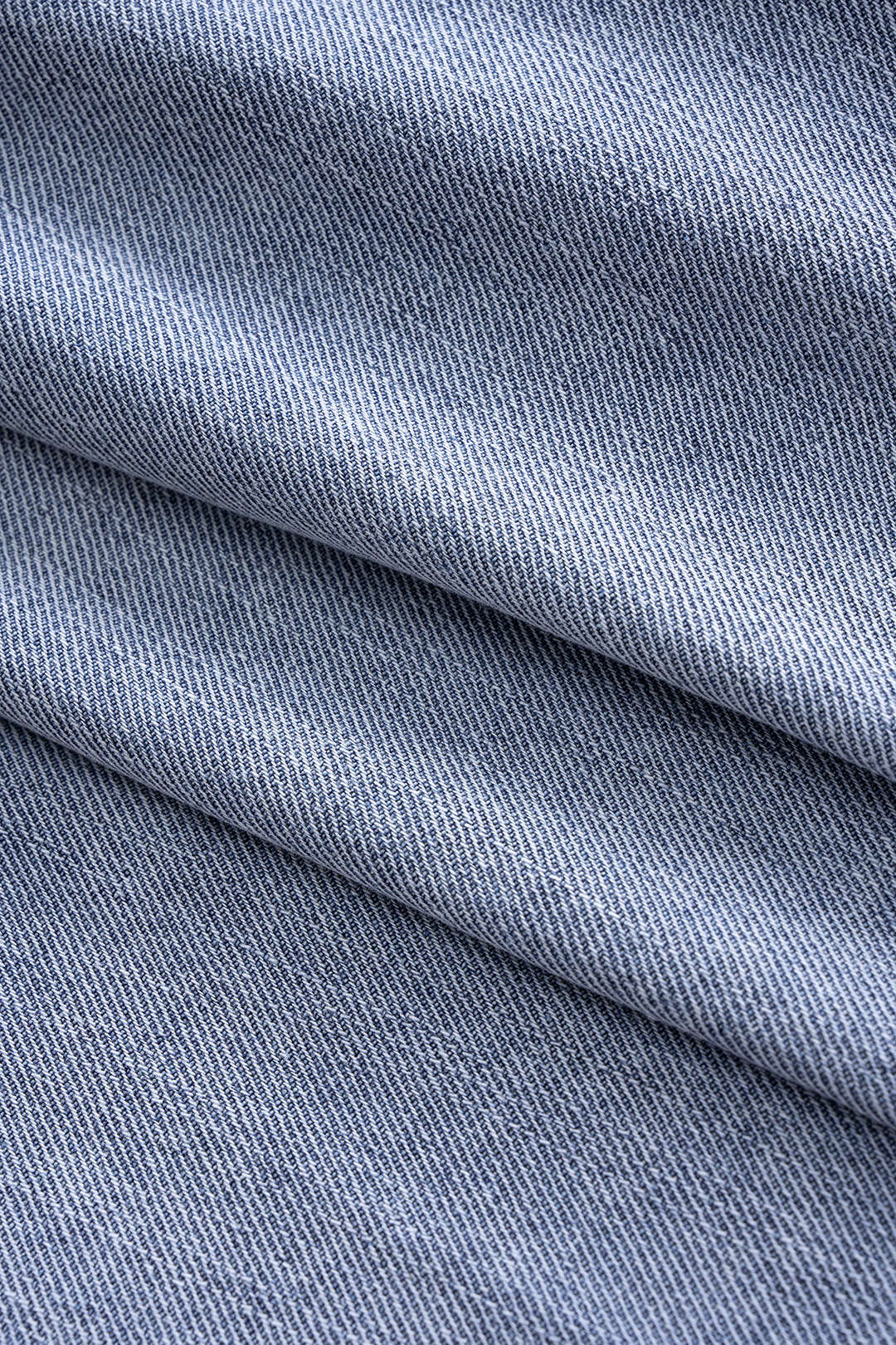 Kot Mavisi DenimDüğmeliBüzgülüKruvazeTasarım Elbise