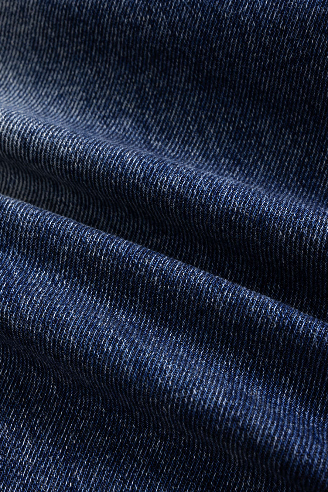 Koyu Mavi Yüksek Bel Denim Pantolon