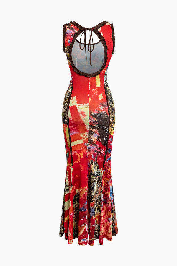 Tay Daya Tank Maxi Elbise