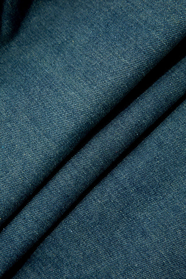 Denim Kesik Yıpranmış Bağlama Jeans