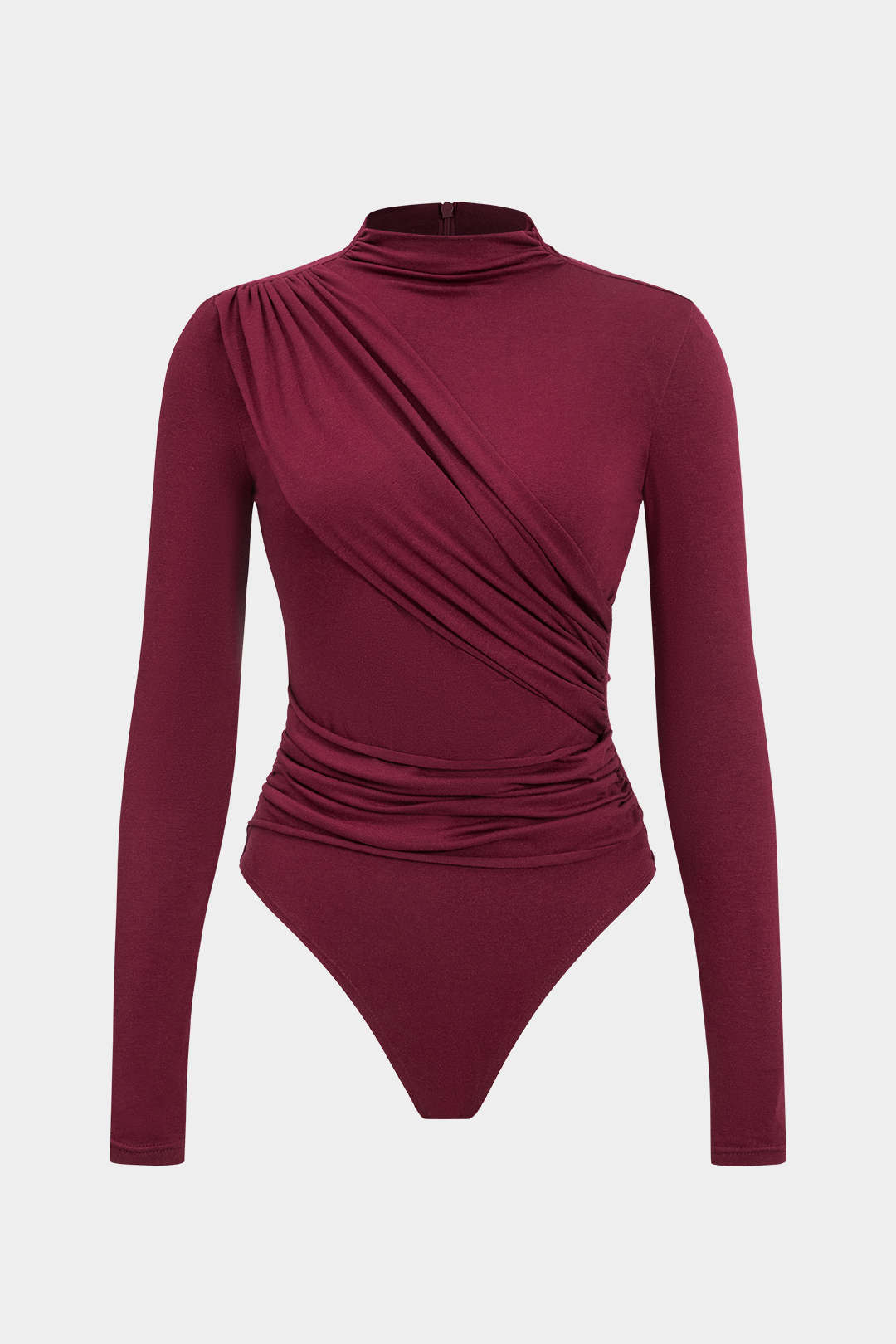 Büzgülü Uzun Kollu Bodysuit