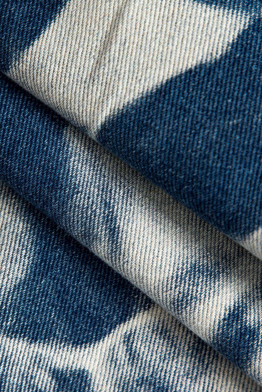 Batık Desenli (Tie Dye) Kapaklı Cepli Kargo Jean