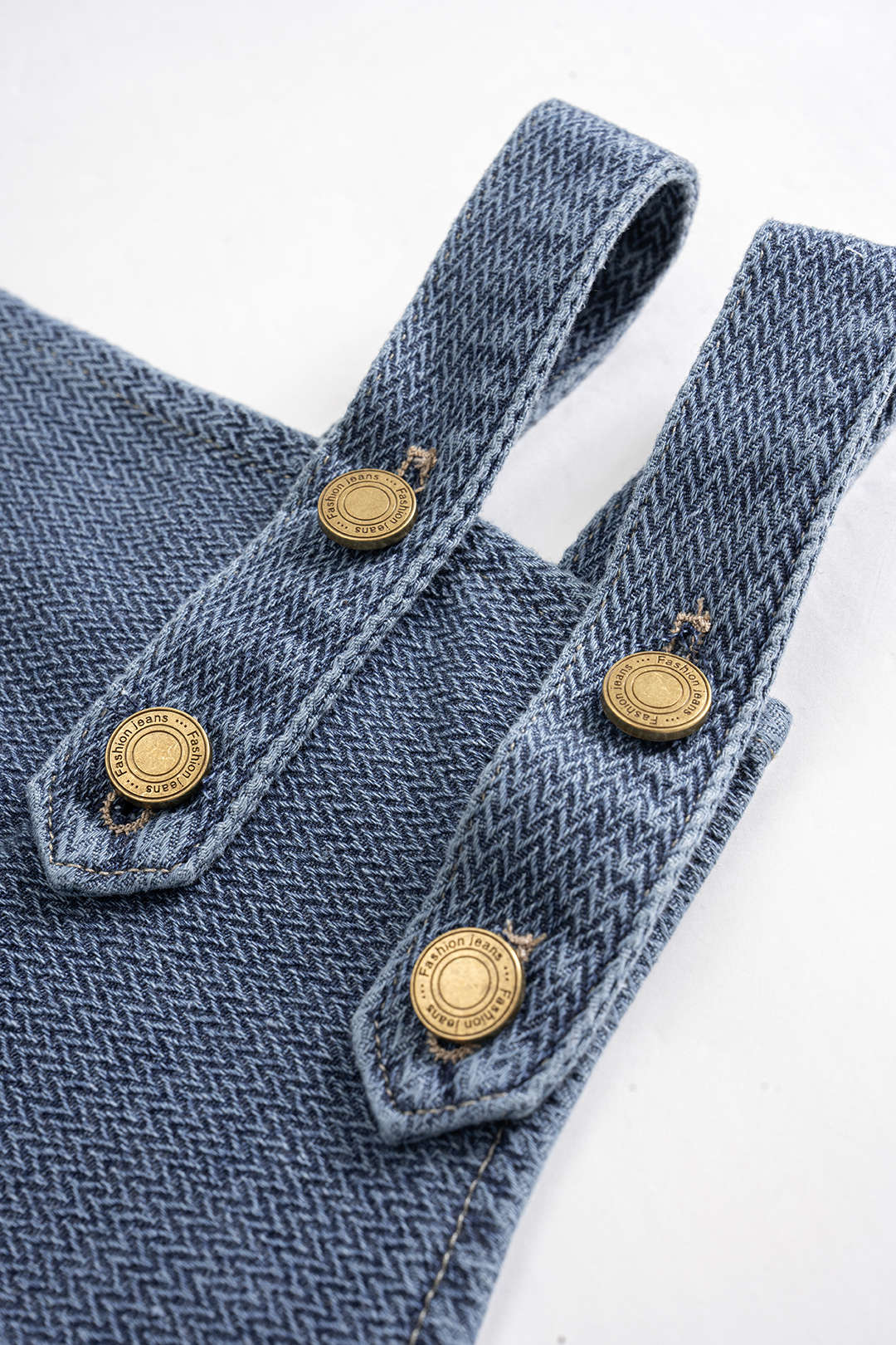 Gümüş Denim Parlaklık Metalik Asimetrik Kesimli Yelek