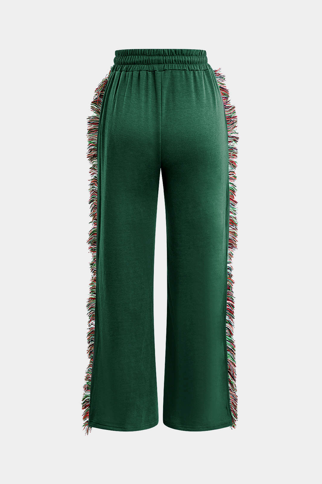 Yazı Baskılı Tişört ve Püskül Çekmeli Pantolon Takımı
