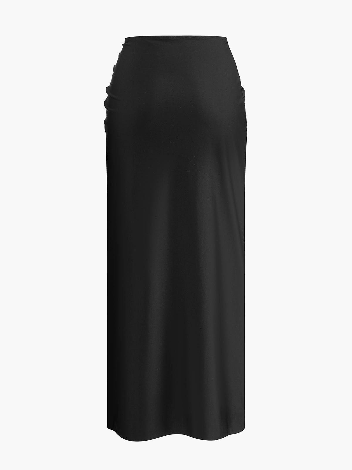 Şık Dönüş Sarong Etek Şık Metal Aksesuarlara Sahip
