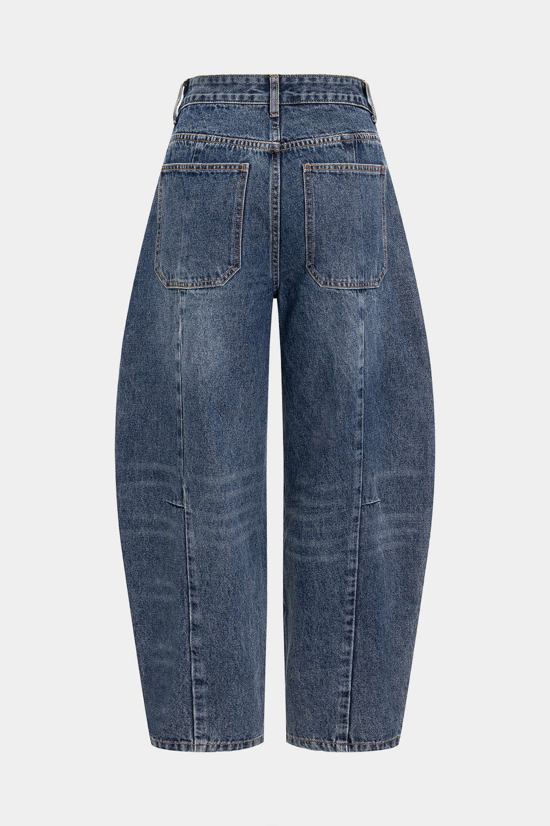 Mavi Patchwork Denim Barrel Kesim Pantolon Premium