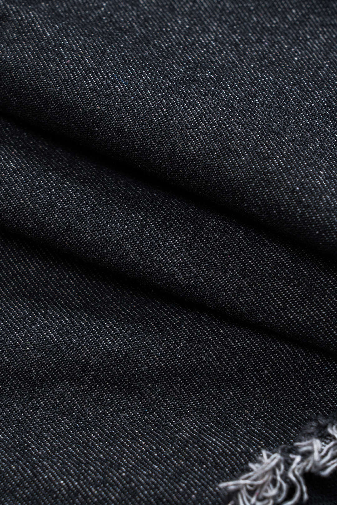 Denim Ağ Mesh Patchwork Kemerli Düğmeli Cepli Etek