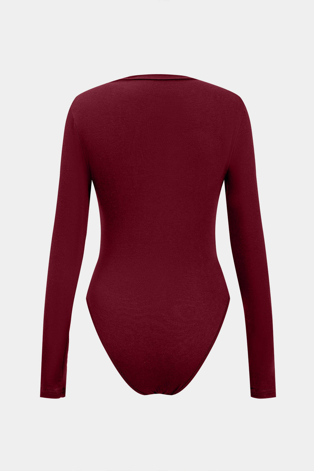 Örgü Büzgülü Uzun Kollu Bodysuit Kadın Modası Günlük Şık