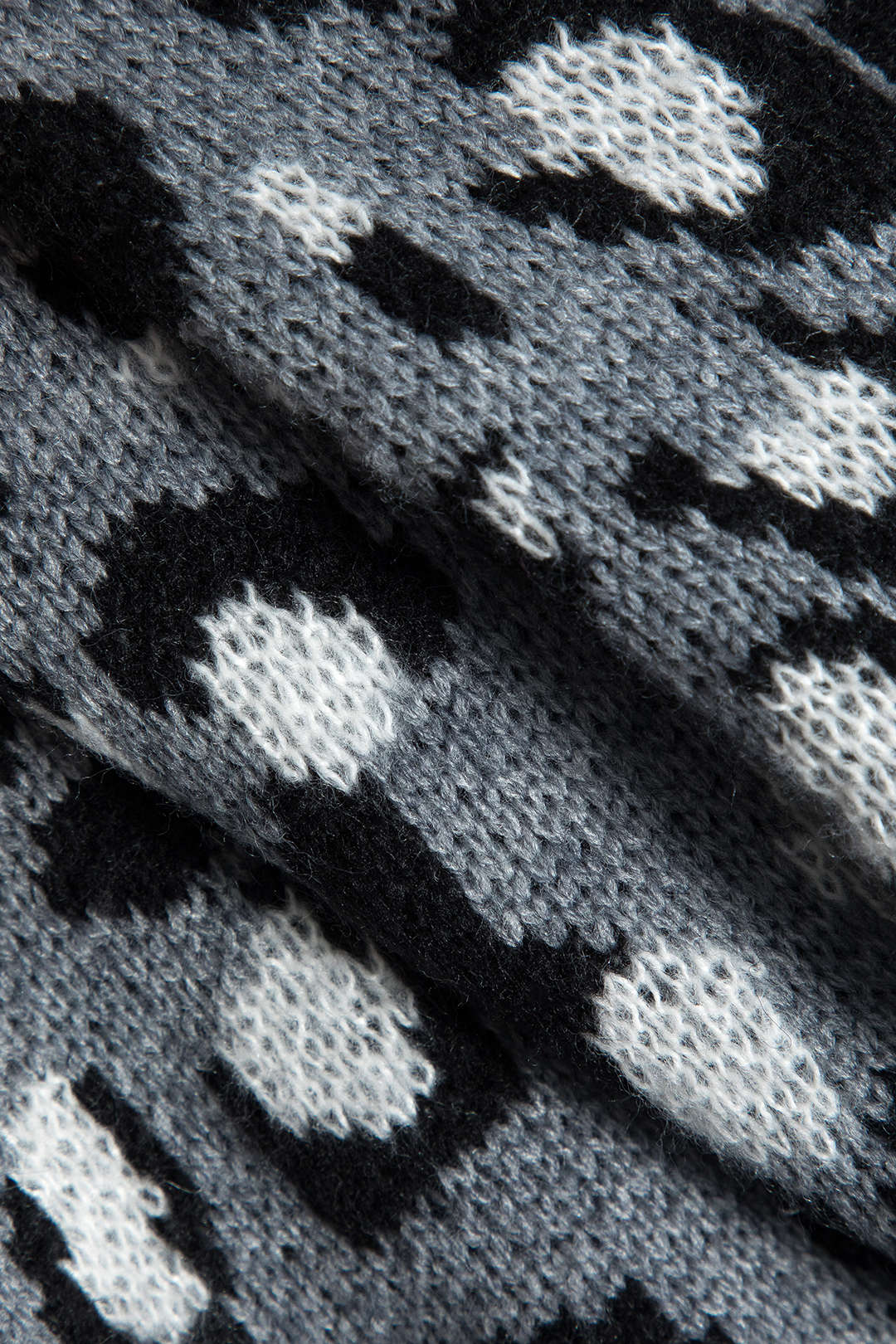 Leopar Desenli Patchwork Denim Kumaş Ayrıntılı Ceket