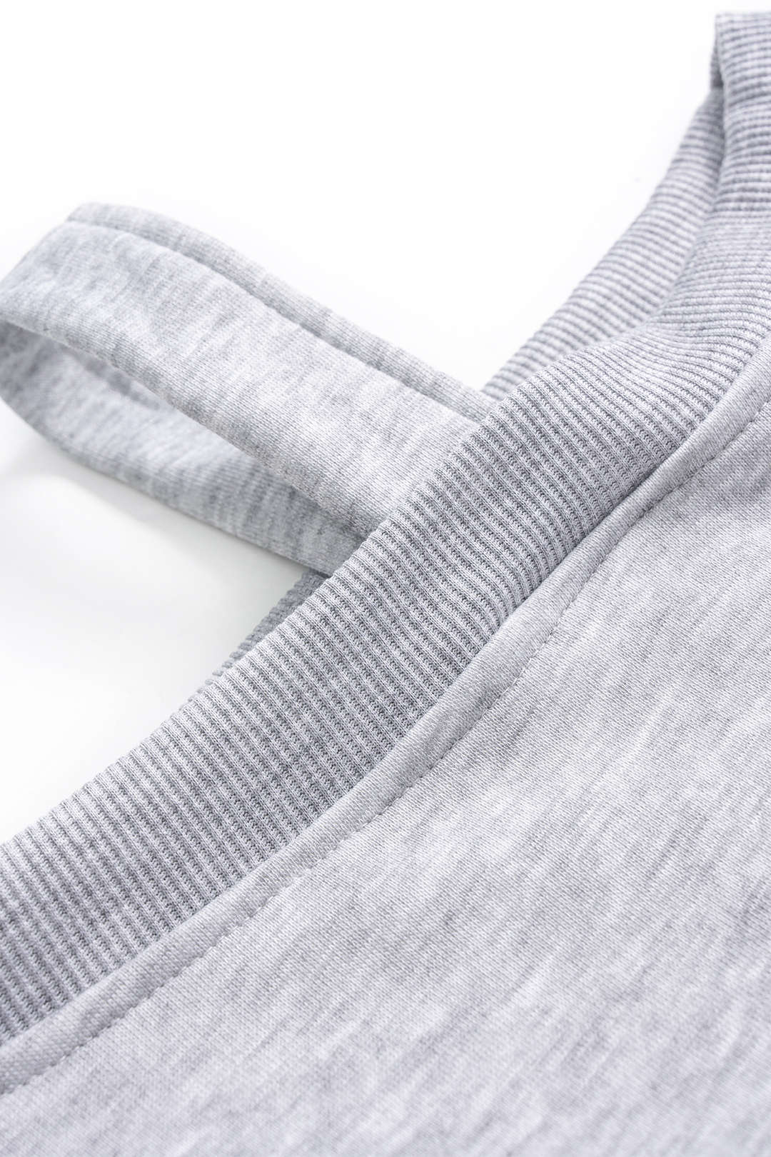 Asimetrik Omuzlu Uzun Kollu Sweatshirt Kadife Dokunuşlu