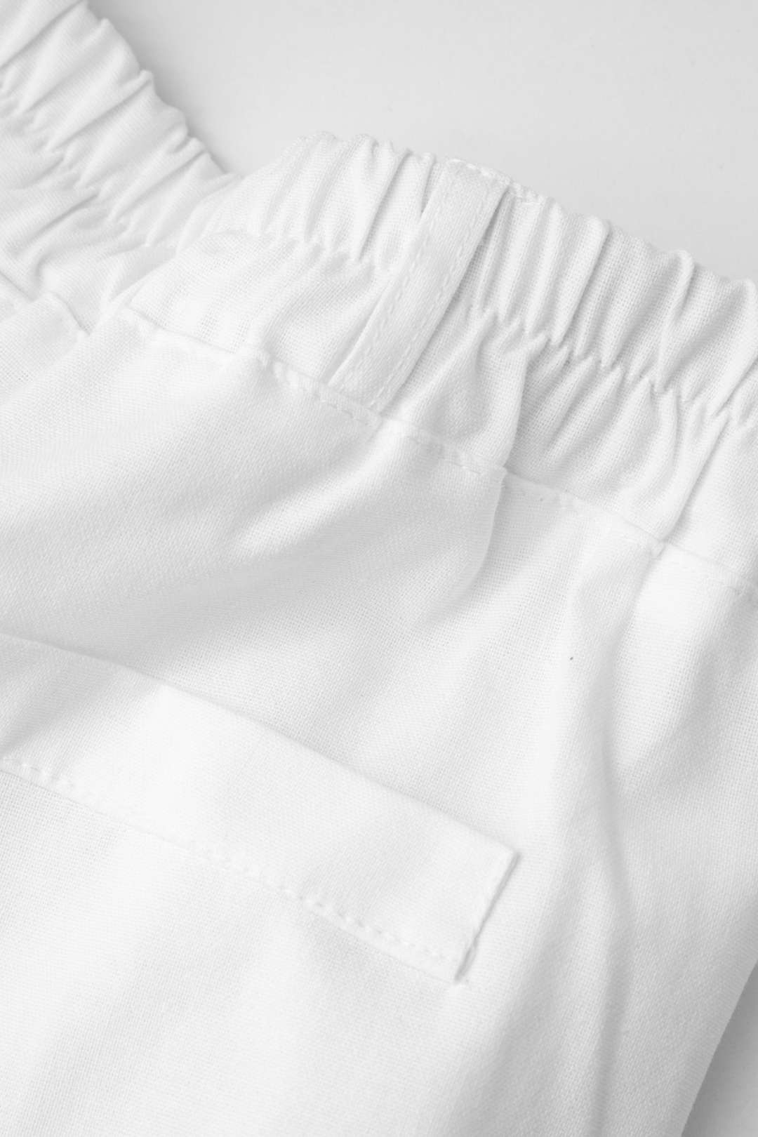 Basic Keten Karışım Düz Kesim Pantolon