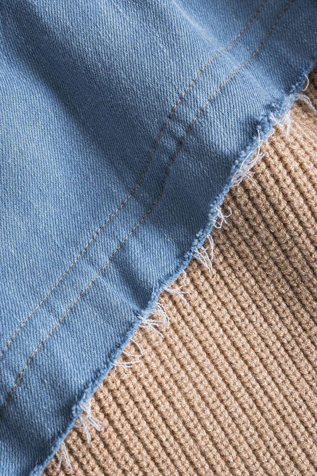 Patchwork Cepli Uzun Kollu Kazak Konforlu Yumuşak Kumaş