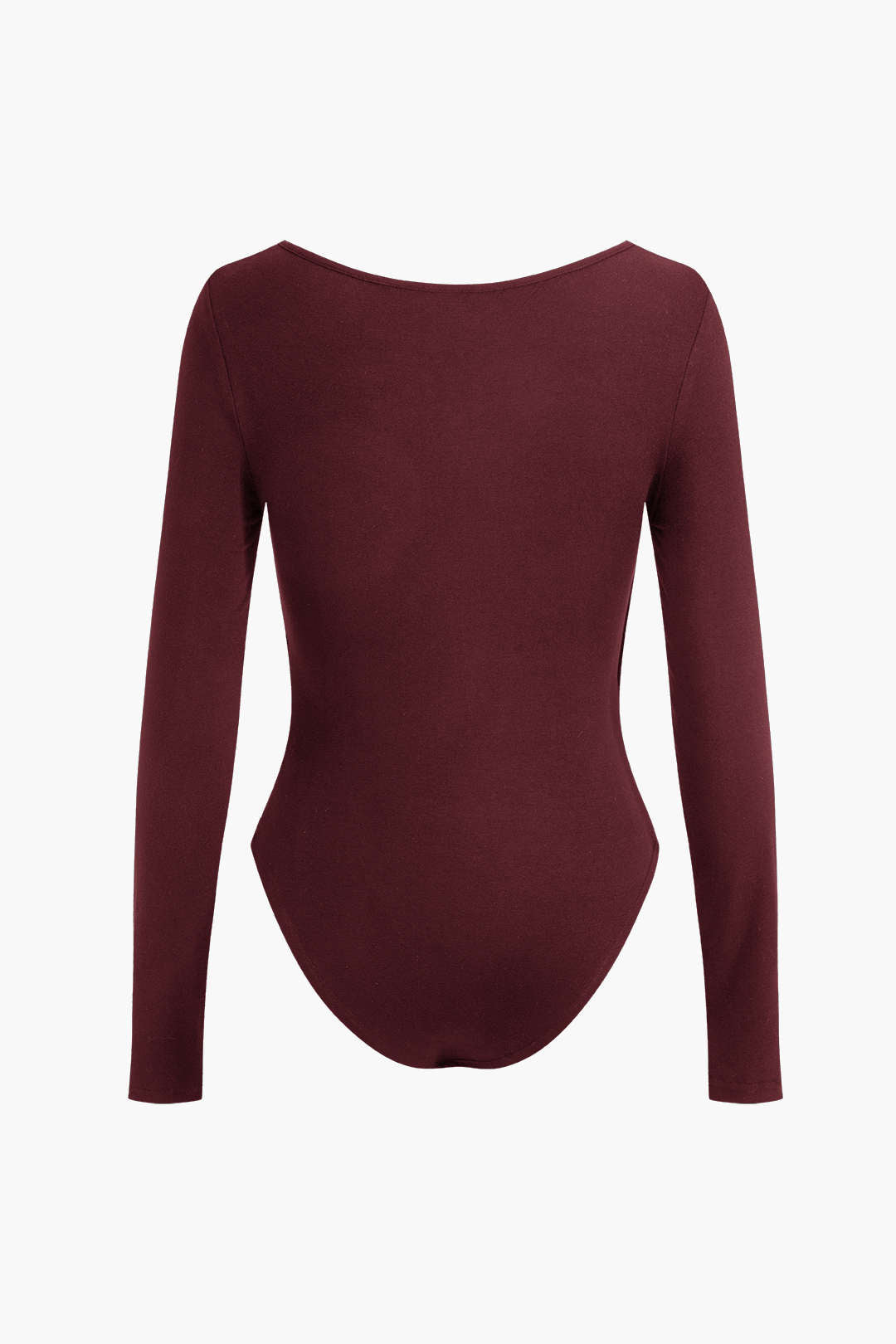 Suni Derili Kesik Detaylı Uzun Kollu Bodysuit Şık Tasarım