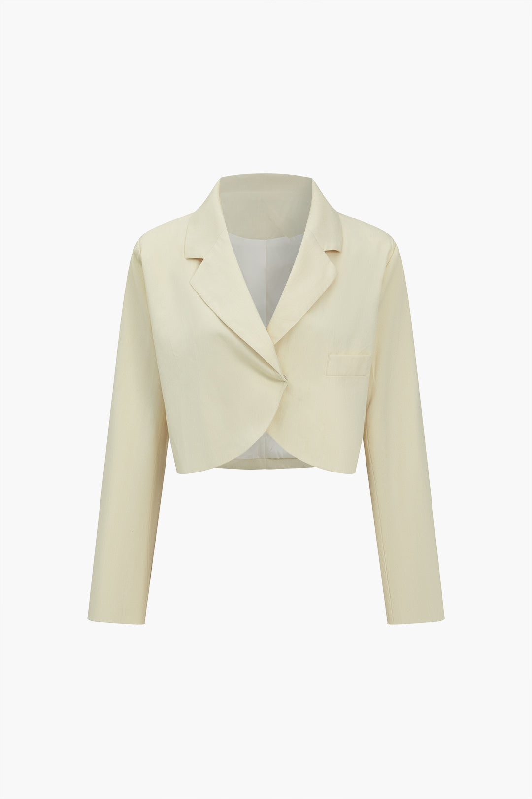 Koyu Antrasit Polyester Kumaş Özellikli Günlük Blazer
