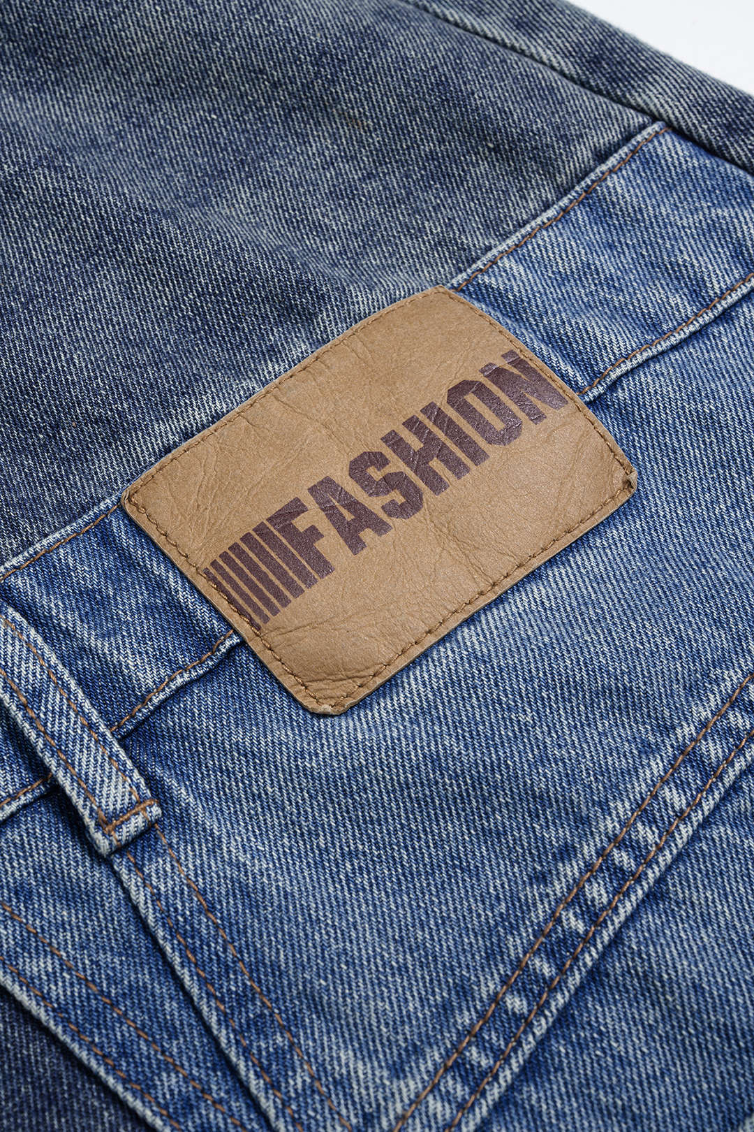 Mavi Patchwork Denim Barrel Kesim Pantolon Premium